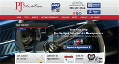 Desktop Screenshot of pjsautocare.net