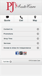 Mobile Screenshot of pjsautocare.net